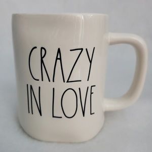 🥳HP🥳 Rae Dunn “CRAZY IN LOVE” 2 Sided Mug